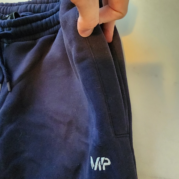 Navy MyProtein Joggers - Picture 2 of 3